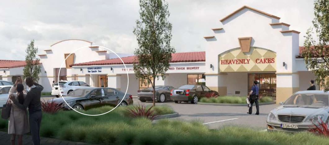 Oxnard Holistics building rendering Oxnard Holistics building rendering